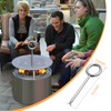 Handle for Solo Stove Heat Deflector, Stainless Steel Accessories for