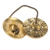 Levemolo Crash Cymbals Tibetan Bells for Yoga Meditation Durable Percussion