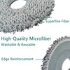 4 Pack Mop Pads for Roborock Q Revo, Qrevo S,