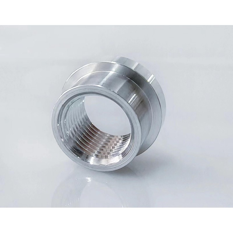 2 Pcs Aluminum Female Weld On Bung, NPT Weldable Fuel
