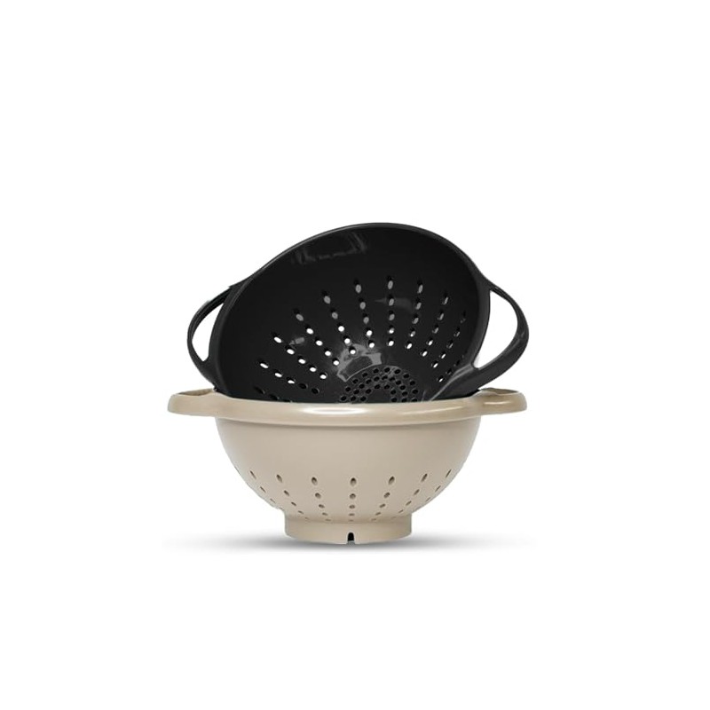 Crisp 2-Piece Mini Colander Berry Baskets With Handles - Food