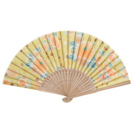 SENMAN Women's High Class Fan, Cute, Stylish, Traditional, Popular, Gift, Gift, Japanese Pattern, For Women, For Fireworks Displays, Overseas Souvenir, Yukata, Kimono, Japanese Accessories, Summer