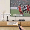 Antena de TV Digital 4K HD Para Interiores Con Amplificador