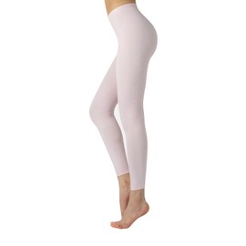 CALZITALY Anticellulite Pyjamas | Shaping Pantyhose Massage Effect Against Cellulite | Pink | S/M, L/XL | Made in Italy (S/M, Pink)