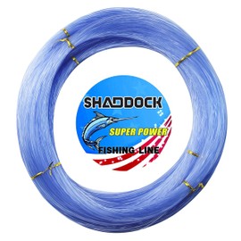 Monofilament Fishing Line 547yds 13 lb.-396 lb. Nylon Mono Fishing Lines - Super Strong Monofilament Fishing Leader Line Speargun Line for Saltwater/Freshwater (Blue, 1.0mm/126lb)