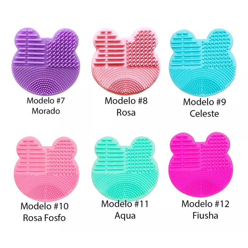 Veraly Limpia Brochas Maquillaje Estuche Esponja En Seco Forma Full