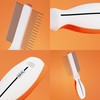 Wahl Animal White/Orange 2-in-1 Flea & Finishing Comb WE58913