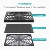 Wathai 80MM PC Fan Dust Filter Cover Computer Mess 4