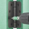 Spax T-Star plus Universal Countersunk Head Screw, Black, Full Thread,