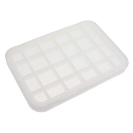 Operitacx 1stk Tablett Silikonform Kristall-epoxy-form Silikonform Selber Machen Silikonformen Für Harz Silikonschale Kerzenformen Aus Silikon Form Für Harz Weiß Sarg Kieselgel Zubehör