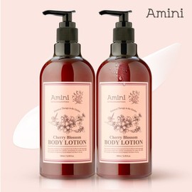Amini Body Lotion Flower Therapy 500ml x 2 (optional), 5. Neroli &amp; Powder Lotion 500ml x 2 / 아미니  바디로션 플라워 테라피 500ml 2개(선택), 5. 네롤리&파우더 로션 500ml×2