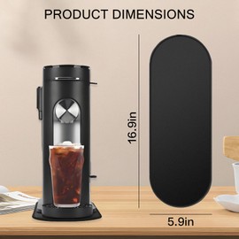 Sliding Mat for Ninja PB051 PB055 Coffee Maker, Compatible with Ninja Pods & Grounds Specialty Single-Serve, K-Cup Pod, Milk Frother, Ninja-PB051-Specialty-Compatible