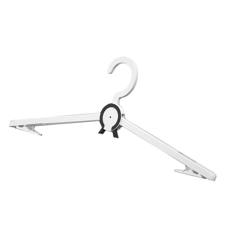 Folding Hangers Plastic Anti Slip Multifunctional Portable Travel Hangers Clothes