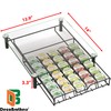 Deco Brothers Crystal Tempered Glass K-Cup Holder Drawer for 30