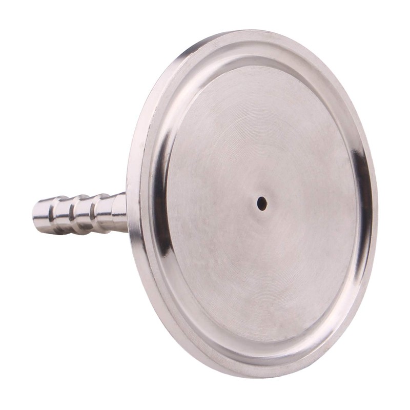 DERNORD 1.5" Tri Clamp to 0.5" Hose Barbed Adapter SUS304