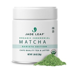 Jade Leaf té verde Matcha japonés orgánico – edición barista grado café
