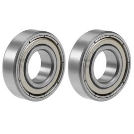 TOP-VIGOR 2Pcs 6900z Deep Groove Ball Bearings, Z1 10mm x 22mm x 6mm Double Sealed Industrial Bearings, Chrome Steel Skateboard Bearings for Electrical Instrument Equipment