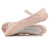 Roch Valley Ophelia Full Sole Pink Leather Ballet Shoes (Pink,