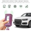 Funda para llave de coche, funda inteligente con gancho de