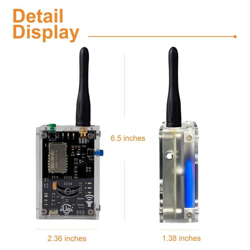 eUda+ Assembly Toy Walkie Talkie Kit – Fun Science Experiment