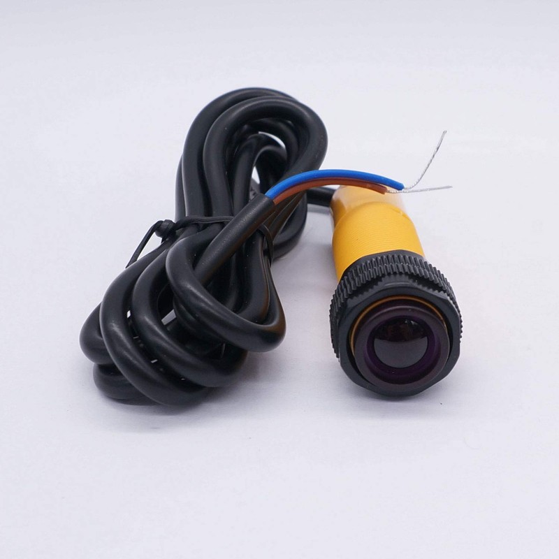 Taiss/ 1 Pair Photoelectric Sensor M18 Infrared Ray Through-Beam Reflection
