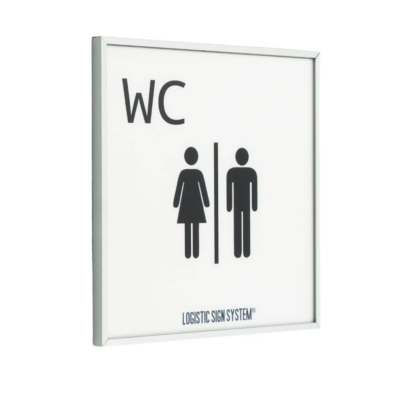 Logistic Sign System Tenuis Door Sign for Office (120/120 mm)