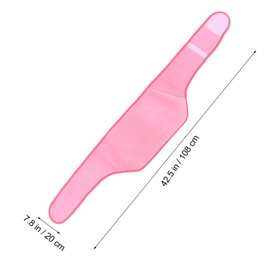 Healeved Protection Belt Lumbar Support Heating Pad Lifting Belt Cordless Period Electric Blanket Inflatable Waist Protectors Belly Workout Equipment Waistband Crystal Super Soft Pink