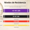 MOWE Liga de Resistencia para Ejercicio : con 2 Asas,