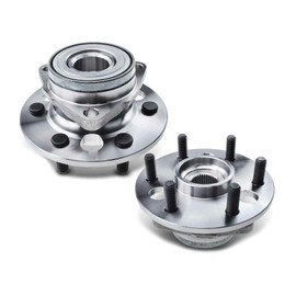 VioziteGam 2pcs Wheel Hub and Bearing Assembly Set Front Left Right for Chevy for K1500 4.3L/5.0L/5.7L/6.2L 1988-1991,for GMC for K1500 4.3L/5.0L/5.7L/6.2L 1988-1991
