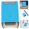 jojofuny Self Inking Handwriting Lines Roller Stamp Compact Dashed Line