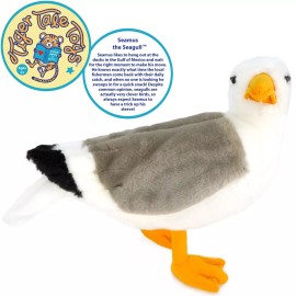 VIAHART Seamus The Seagull | 12 Inch Stuffed Animal Plush | By TigerHart Toys