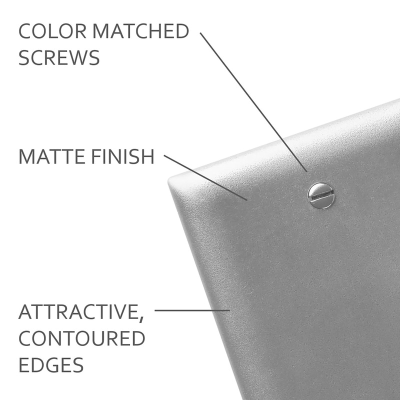 Legrand Pass & Seymour TP263GRY Trademaster Mid-Size Unbreakable Nylon Wall