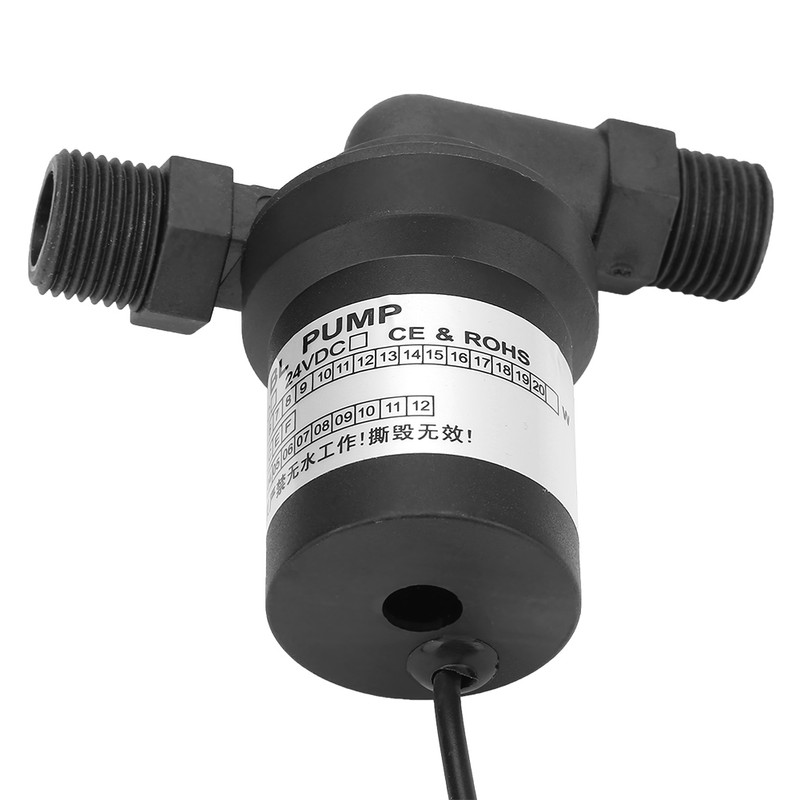 24v 18W DC Brushless Solar High Temperature Water Pump for