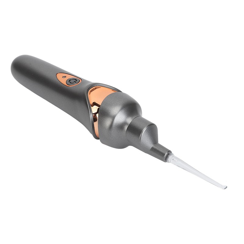 Electric Earwax Removal Kit Soft Ear Pick Heads Bright Lighting