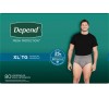 Depend Fit-Flex Men's Underwear 80 Count - Extra Large (44-54
