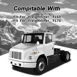 807-0010-002 A/C Climate Control Panel Compatible with Freightliner FL60 FL70 Heater Control Switch Module Replace for ABP-N83-322930 680-830-04-85