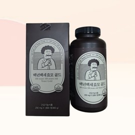 Vitamin House Baeknyeon Baekse Yeast Gold 1800 tablets 3 months supply / 비타민하우스 백년백세효모 골드 1800정 3개월분