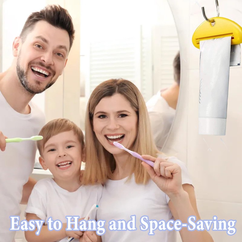 Toothpaste Squeezer,6Pcs Toothpaste Tube Squeezer Toothpaste Dispenser for Bathroom
