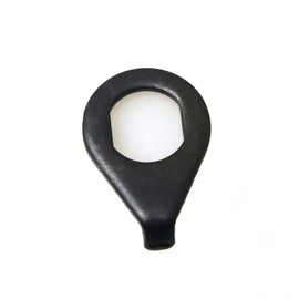 PZRT 2pcs Bike Wheel Hub Hook Washer Bicycle Hub Safety Washer Hub Retaining Clip for Front Wheel, Black