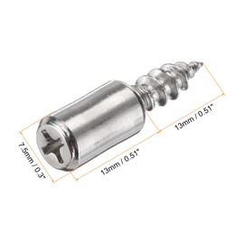 HARFINGTON 120pcs Shelf Support Peg 4mm/0.16" with Rubber Sleeve Steel Bracket Pegs with Pin Shelf Peg Shelf Clips for Furniture Bookcase Wardrobe Kitchen Cupboard, Silver/White