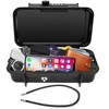Eikovia Beach Lock Box,Travel Safe Lock Box with Removable Chain,Locking