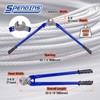 SPENDINS 24” Heavy Duty Wire Rope Cutter,Steel Wire Cutters w/Ergonomic