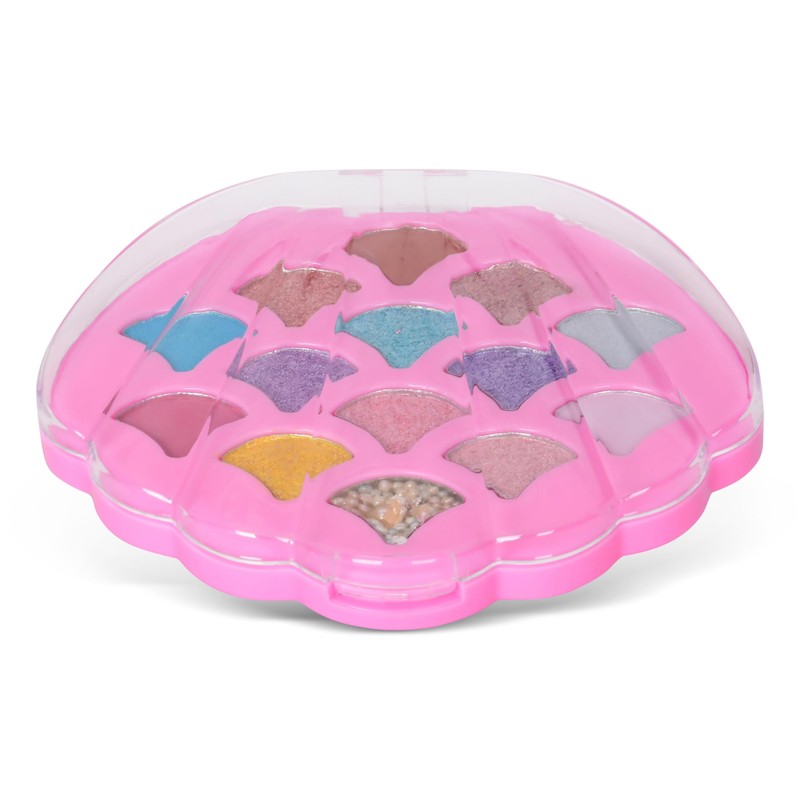 iscream Shimmering Seashell Shaped Glitter Eyeshadow Palette Collection