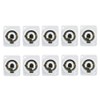10Pcs 3 Cores 20A Amplifier Audio Chassis Plug Connector Power