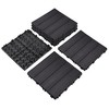 Design House Square Deck Tiles, Interlocking Wood Composite Decking, 1000lb