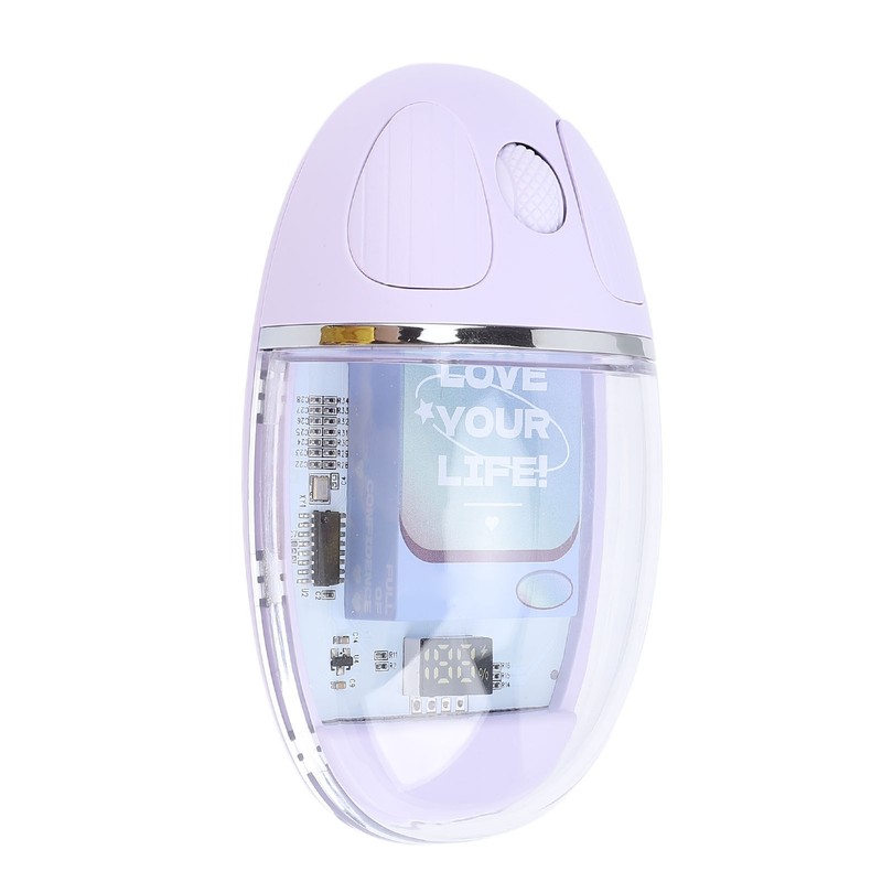 Bluetooth Wireless Mouse Dual Mode 2.4G Transparent PC Ergonomic Office