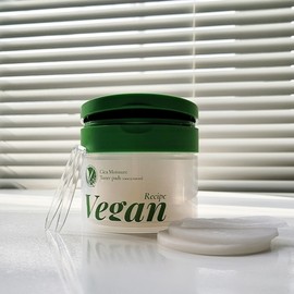 O21 Vegan Recipe Cica Moisture Toner Pads 100 Sheets / O21 비건 레시피 시카 모이스처 토너 패드 100매