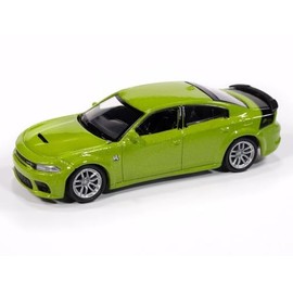 Diecast Collectibles Model Car Compatible with 2023 Dodge Charger R/T SCAT Pack Swinger 1:64 Sublime by AUTOWORLD AWSP181 A