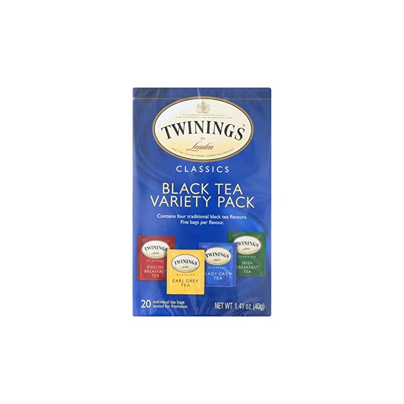 Twinings Variety Pack Tea, 20 Per Pack - 6 Packs