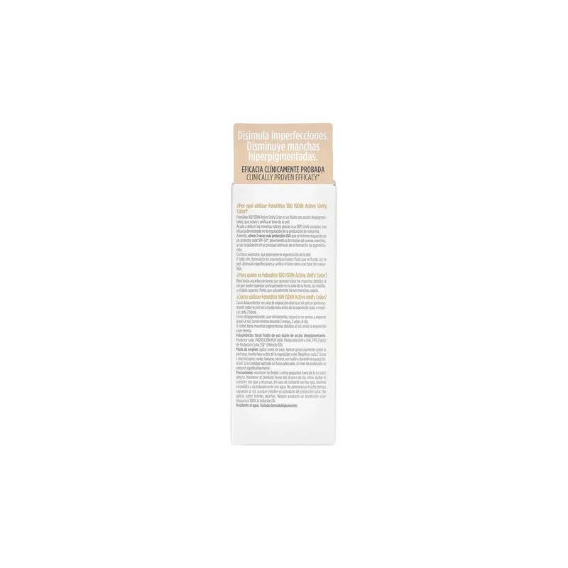 Protector Solar Active Unify Color 50ml Isdin